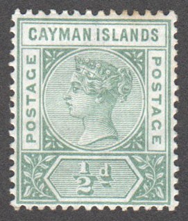 Cayman Islands Scott 1 Mint - Click Image to Close